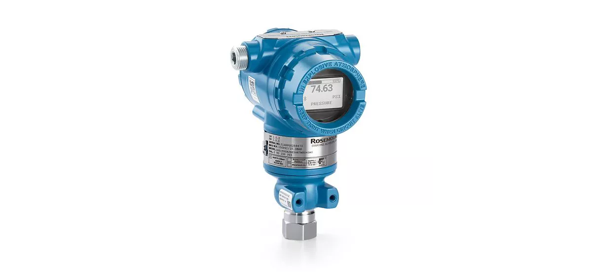 Emerson Rosemount 3051 압력 트랜스미터